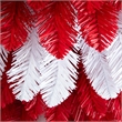 Nearly Natural 5ft Pre-Lit Artificial Peppermint Christmas Tree w/150 Micro LED