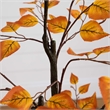 Nearly Natural 4ft Autumn Birch Leaf Artificial Fall Tree in Orange