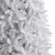 Nearly Natural 12ft Slim White Christmas Tree w/ 3235 Bendable Branches