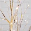 Nearly Natural 2.5ft Pre-Lit White Birch Branches w/ Warm White 100 Micro LED