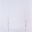 Nearly Natural 2.5ft Pre-Lit White Birch Branches w/ Warm White 100 Micro LED