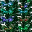 Nearly Natural 6ft Pre-Lit Fiber Optic Christmas Tree w/220 LED and Remote