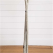 Nearly Natural 6ft Autumn Paper Birch Artificial Fall Tree in Orange