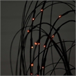 Nearly Natural 4ft Pre-Lit Halloween Black Willow Fall Tree w/ 120 LED Light