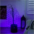 Nearly Natural 4ft Pre-Lit Halloween Black Willow Fall Tree w/ 120 LED Light