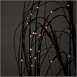 Nearly Natural 5ft Pre-Lit Halloween Black Willow Fall Tree w/ 144 LED Light