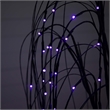 Nearly Natural 5ft Pre-Lit Halloween Black Willow Fall Tree w/ 144 LED Light
