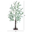 Nearly Natural 2ft Lighted Artificial Olive Tree with 60 Warm White LED Lights