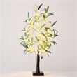 Nearly Natural 2ft Lighted Artificial Olive Tree with 60 Warm White LED Lights