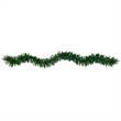 Nearly Natural 9ft Christmas Pine Artificial Garland w/ 50 Warm White LEDs