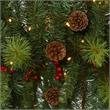 Nearly Natural 6ft Artificial Christmas Swag with 50 LED Lights in Green
