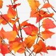 Nearly Natural 4ft Autumn Birch Artificial Fall Tree in Orange