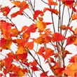 Nearly Natural 8ft Autumn Birch Artificial Fall Tree in Orange