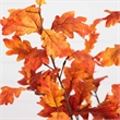 Nearly Natural 4ft Autumn Oak Artificial Fall Tree in Orange