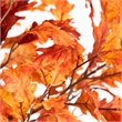 Nearly Natural 7ft Autumn Oak Artificial Fall Tree in Orange