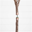 Nearly Natural 7ft Autumn Oak Artificial Fall Tree in Orange