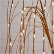 Nearly Natural 4ft Pre-Lit Artificial Willow Tree w/ 120 Warm White LED Lights