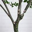 Nearly Natural 10ft Minimalist Citrus Artificial Tree in Green
