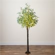 Nearly Natural 6ft Lighted Artificial Olive Tree with 420 Warm White LED Lights