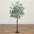 Nearly Natural 4ft Lighted Artificial Eucalyptus Tree w/ 240 Warm White LED