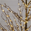 Nearly Natural 5ft Pre-Lit Artificial Twig Tree with 360 Warm White LED Lights