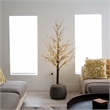Nearly Natural 5ft Pre-Lit Artificial Twig Tree with 360 Warm White LED Lights