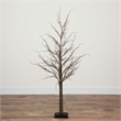 Nearly Natural 5ft Pre-Lit Artificial Twig Tree with 360 Warm White LED Lights
