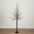 Nearly Natural 6ft Pre-Lit Artificial Twig Tree with 480 Warm White LED Lights