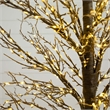Nearly Natural 6ft Pre-Lit Artificial Twig Tree with 480 Warm White LED Lights