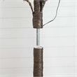 Nearly Natural 6ft Pre-Lit Artificial Twig Tree with 480 Warm White LED Lights