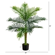 Nearly Natural 3ft UV Resistant Artificial Double Robellini Palm Tree