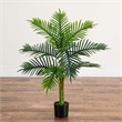 Nearly Natural 3ft UV Resistant Artificial Double Robellini Palm Tree