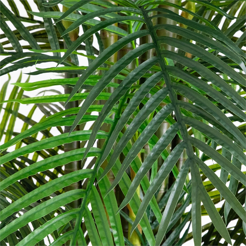 Nearly Natural 11ft UV Resistant Artificial Areca Palm Tree (Indoor/Outdoor)