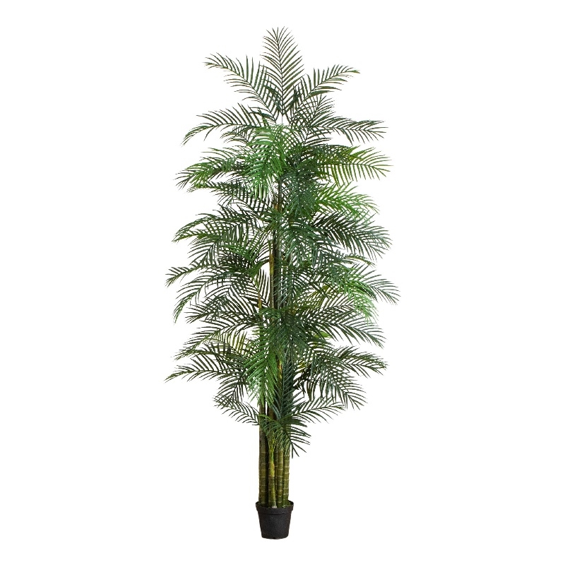 Nearly Natural 11ft UV Resistant Artificial Areca Palm Tree (Indoor/Outdoor)