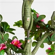 Nearly Natural 6ft UV Resistant Artificial Azalea Tree (Indoor/Outdoor) in Pink