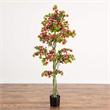 Nearly Natural 6ft UV Resistant Artificial Azalea Tree (Indoor/Outdoor) in Pink
