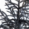 Nearly Natural 4ft Halloween Real Touch Black Norfolk Pine Christmas Tree