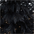 Nearly Natural 5ft Halloween Real Touch Black Norfolk Pine Christmas Tree