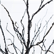Nearly Natural 4ft Pre-Lit Halloween Black Twig Tree w/ 180 LED