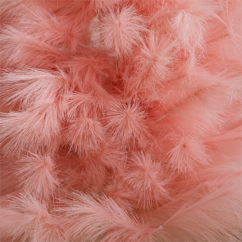 Nearly Natural 4ft Artificial Pink Pampas Grass Christmas Tree in Pink