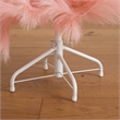 Nearly Natural 4ft Artificial Pink Pampas Grass Christmas Tree in Pink