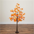 Nearly Natural 4ft Pre-Lit Minimalist Autumn Maple Fall Tree w/56 Warm White LED