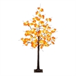 Nearly Natural 4ft Pre-Lit Minimalist Autumn Maple Fall Tree w/56 Warm White LED