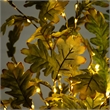 Nearly Natural 5ft Pre-Lit Green Autumn Oak Fall Tree w/ 200 Warm White LED