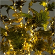 Nearly Natural 6ft Pre-Lit Green Autumn Oak Fall Tree w/ 250 Warm White LED