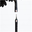Nearly Natural 5ft Artificial Halloween Black Oak Tree in Black