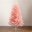 Nearly Natural 6ft Artificial Pink Pampas Grass Christmas Tree in Pink
