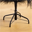 Nearly Natural 4ft Artificial Halloween Black Pampas Grass Christmas Tree