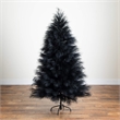 Nearly Natural 6ft Artificial Halloween Black Pampas Grass Christmas Tree