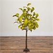 Nearly Natural 4ft Pre-Lit Green Autumn Oak Fall Tree w/ 150 Warm White LED